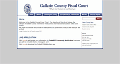 Desktop Screenshot of gallatinfiscalcourt.com