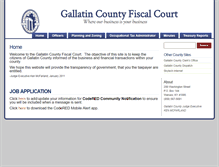 Tablet Screenshot of gallatinfiscalcourt.com